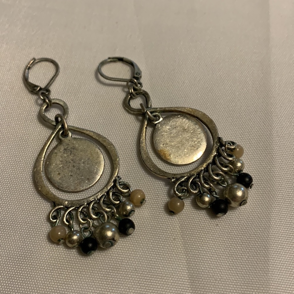 Silver BOHO earrings
